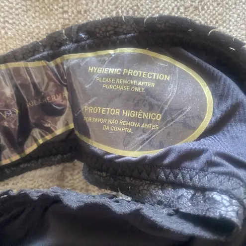 Vix Black Scales Buttons Hot Pant Brazilian Sz S