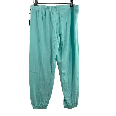Michael Lauren Nate Crop Sweatpants Mint Large New