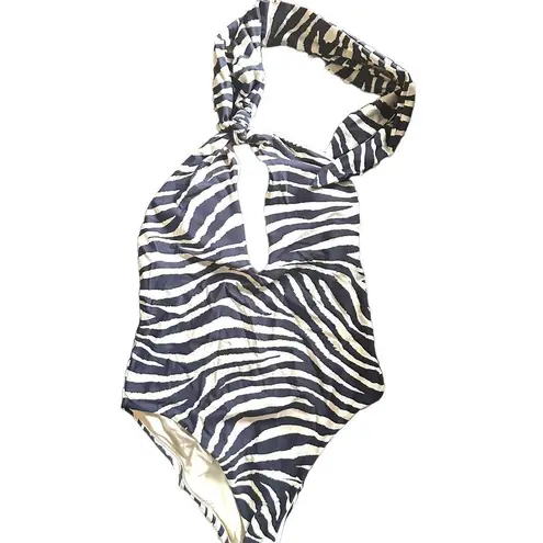 Tigerlily Zoya Salma Halter One Piece Sz XS