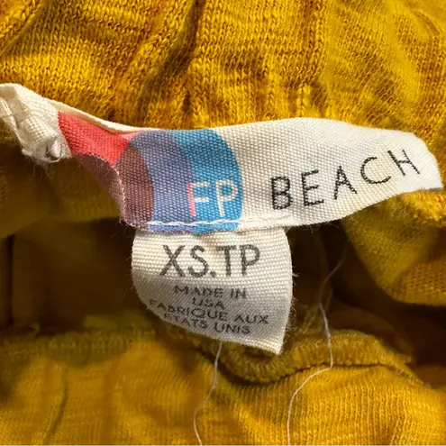 Free People  Beach Culver City High Waisted Joggers Pant in Butterscotch Size XS