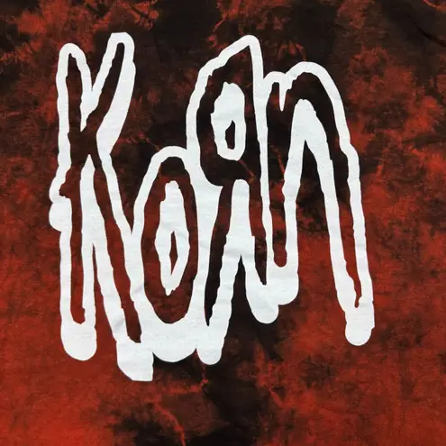 Korn The Path of Totality Logo Heavy Nu Band Tie-Dye Tee XL