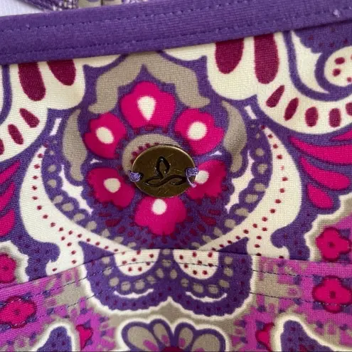 prAna 3/$20 Moorea Tankini Top in Dusted Peri Jasmine