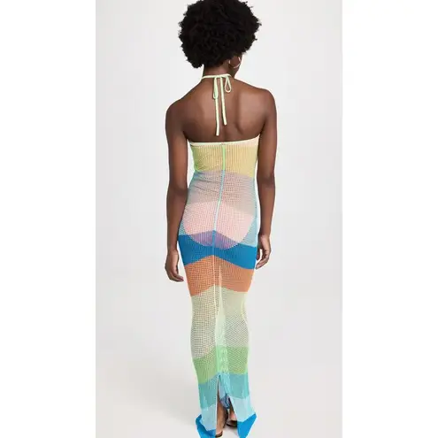 NWT! PQ Swim Daria Cover Up Crochet Festival Dress in Emerald Bay