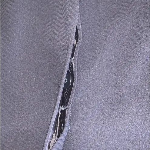 Giorgio Armani Chevron Oversized Blazer