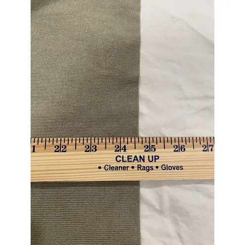 Tahari Mock Neck Sweater Short Sleeve Green Size XL NWT