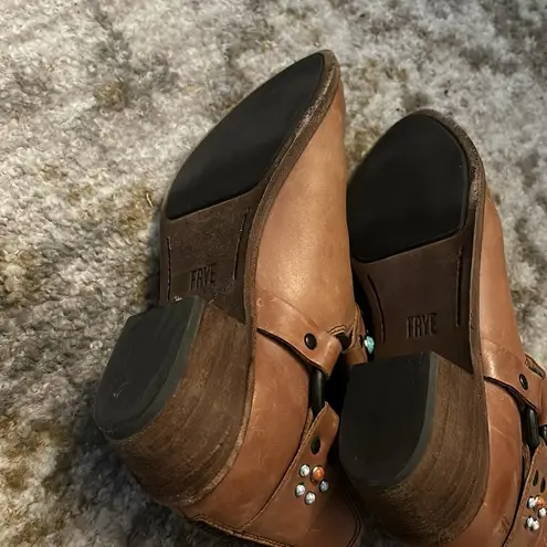 Frye  Ray Stone Harness Booties