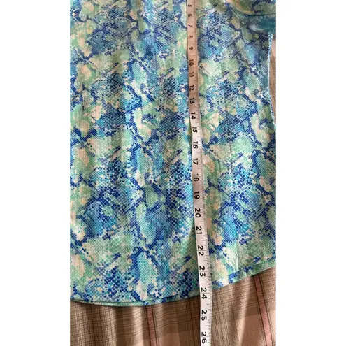 IBKUL NWT Top Women Small 1/4 Zip Mesh Sleeves Golf Pickleball Wild Dunes HHI