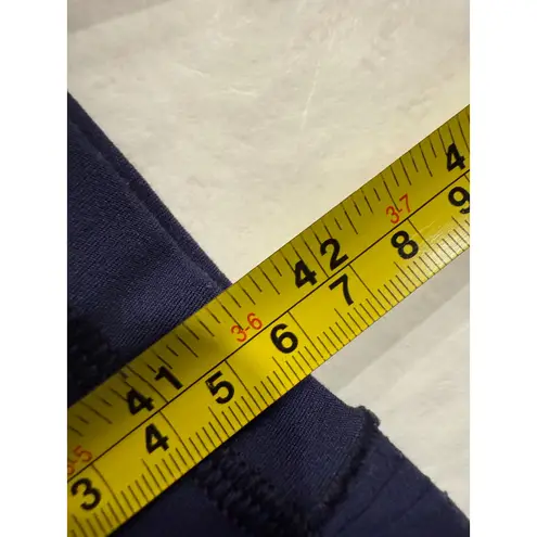 Aerie Offline Real Me Super Flare Hi Rise Ribbed Leggings Navy Blue M Size M