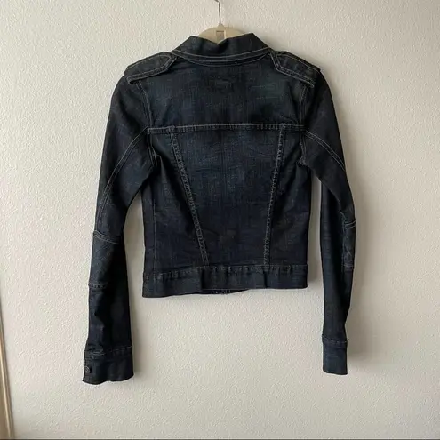 Juicy Couture  Zip Up Denim Jacket