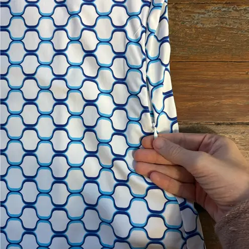 San Soleil Sleeveless 1/4 Zip Mock Neck UV 50 Dress ~ Size XS 💚🍄 Blue