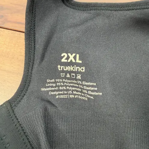 Truekind Daily Comfort Wirefree Shaper Bra Black 2XL Size undefined