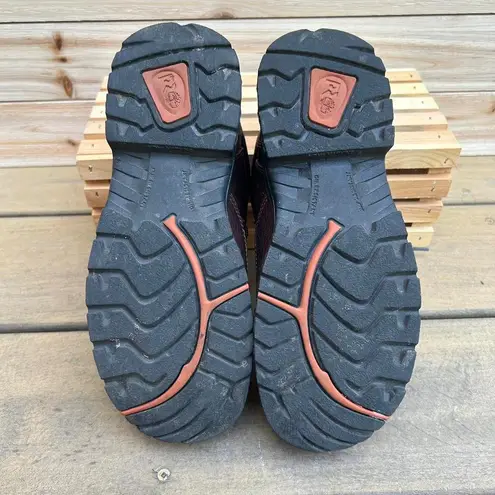 Brown Timberland Pro Oxford Leather Work Shoes Boots Size 7