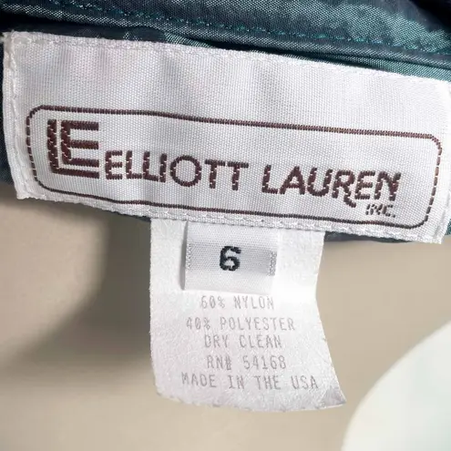 Elliot Lauren taffeta jacket Blue Size 6