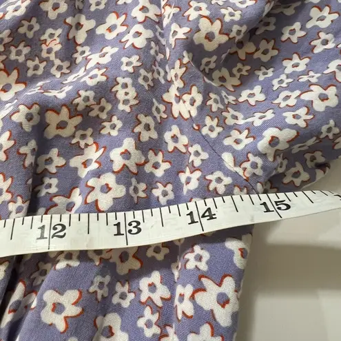 Auguste Lilac Floral Puff Sleeve Jumpsuit Size AU 8 (US 4) Purple