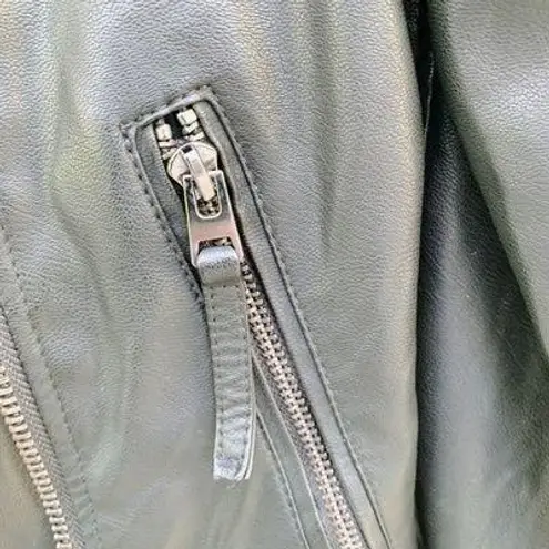 Topshop Faux Leather Jacket