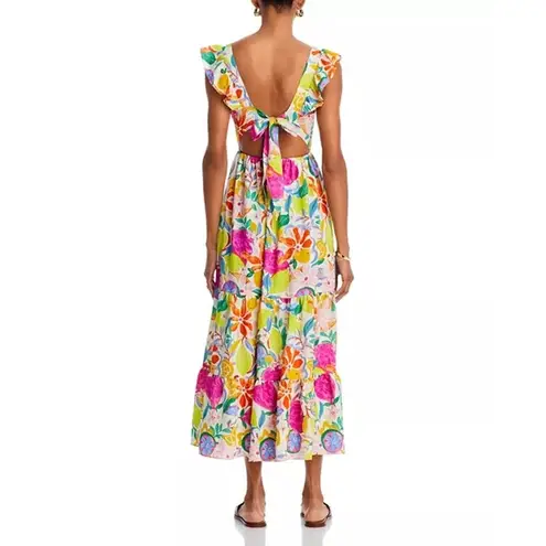 AQUA  Fruit Floral Maxi Dress - Exclusive Size‎ Large Sundress