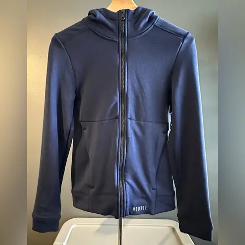 Nobull NWT Women’s Performance Zip Up Hoodie - XS - Dark Navy