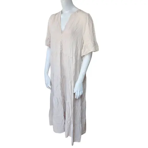 Coco + Carmen NWT Margaux Tiered Ruffle Sleeve Dress (L/XL)