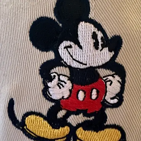 Disney Mickey Mouse Canvas Hat Walt  World One Size Cotton Dominican Republic