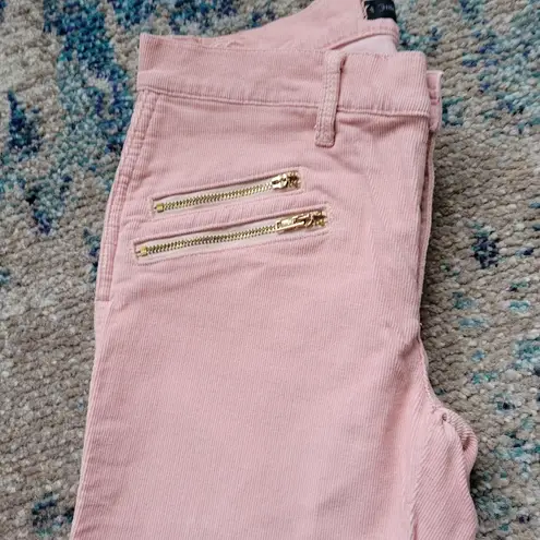 Juicy Couture  blush corduroy skinny jeans size 27