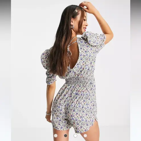 Topshop NWT  Floral Print Romper