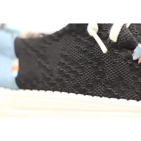 Hey Dude Wendy Chambray Off Black Boho Loafers Comfort Casual Shoes US 7