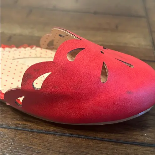 Ellie Bettie Page by Red Retro Cutout Mary Jane Size 9