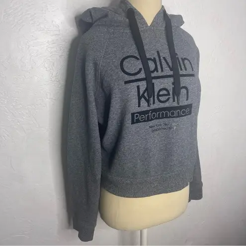 Calvin Klein Performance Cozy Pullover Hoodie Medium Chunky Drawstring - Image 2