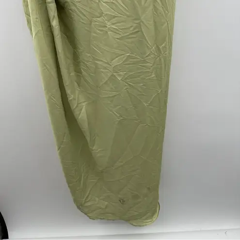 RTR Baobab Selma Grape Green Sleeveless Sarong Wrap Midi Dress Sz XS