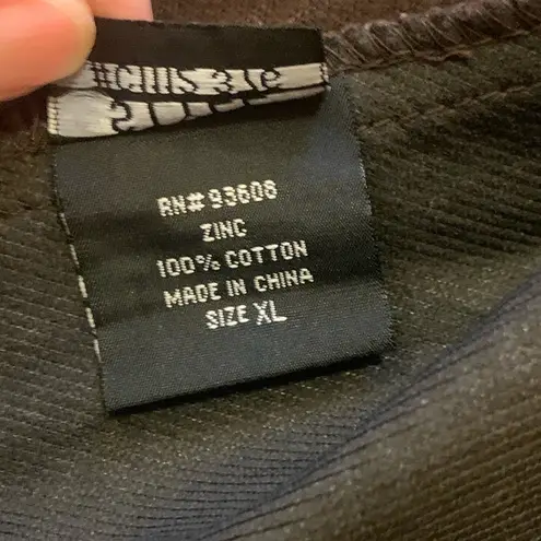 Zinc NWT Blazer XL Dark Brown Corduroy Brown Wooden Heart Button Notched Lapels