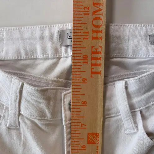 Judy Blue White Super Flare Fit Jeans Size 3/26 High Waist Womenswear