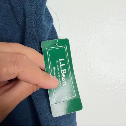 L.L. Bean Women’s Perfect Fit Straight Leg Pant Blue XL Petite Pull On Pockets Size undefined