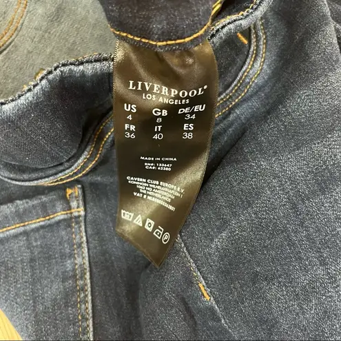 Liverpool Women's Farrah Hi-Rise Pull-On Ankle High Denim Jeans sz 4/ …