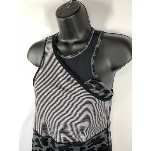 Lululemon Box 5 --  Leopard Stripe Fitted Tank Top Size 8 thumbnail 4