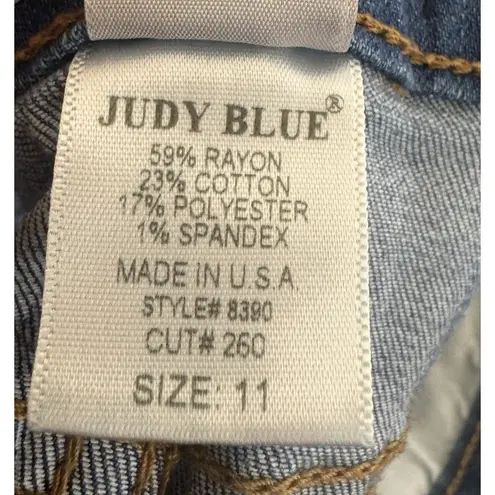 Judy Blue Style 8390 Stretch Skinny Jeans Mid-Wash Sculpting Demin Women's 11/30