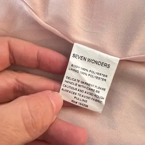 Seven Wonders Orange Cream Lizbeth Floral Sweetheart Neck Midi Dress Size 6