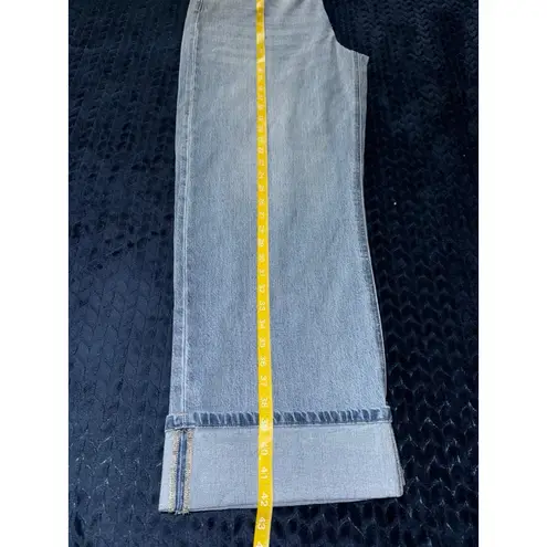 KanCan Women's Blue Denim Wide Leg Jeans High Rise Size 32 NWT