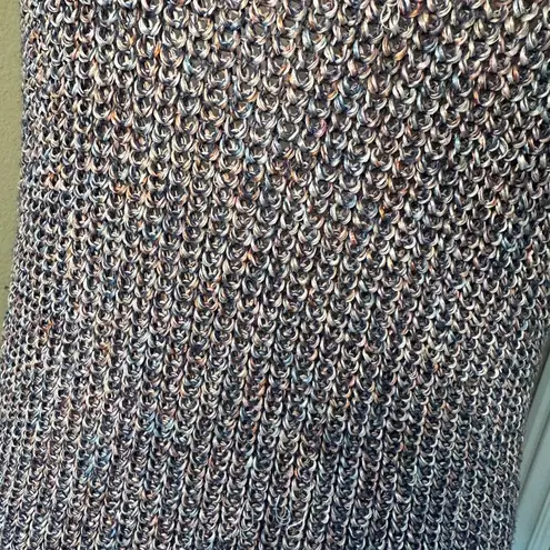 Ella Moss ELLDA MOSS Crew Neck Chunky Knit Sweater Tank Tunic - size medium