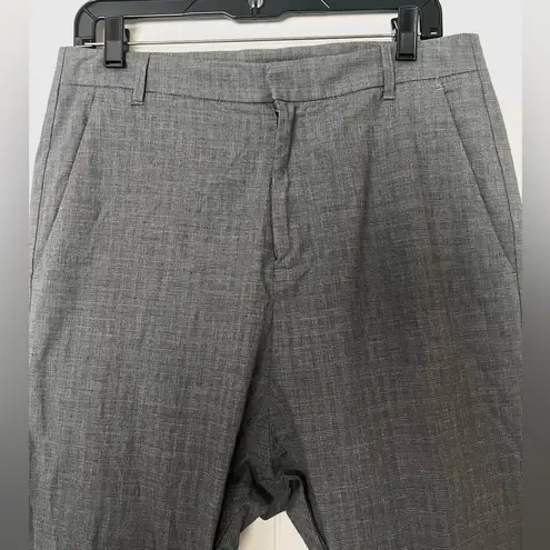 NILI LOTAN Paris Trouser Pants In Grey Prince Of Wales Gray Size 6