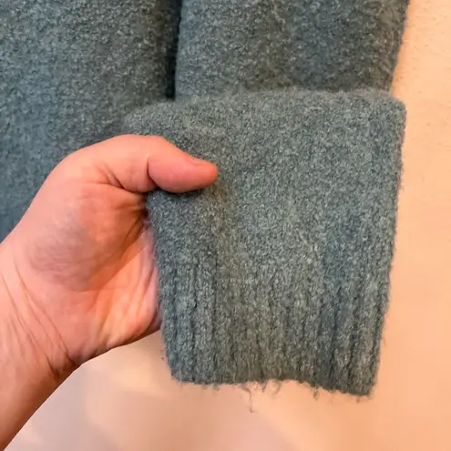 Marled by Reunited Teal Textured Knit Sweater XL NWT Blue