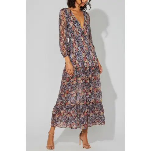 MISA Los Angeles Anahita Maxi Dress, Multicolor, Medium