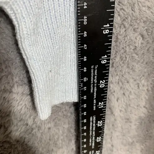 All in Motion Women’s Knit Hoodie Sweater Light Blue Pullover Long Sleeve Size X