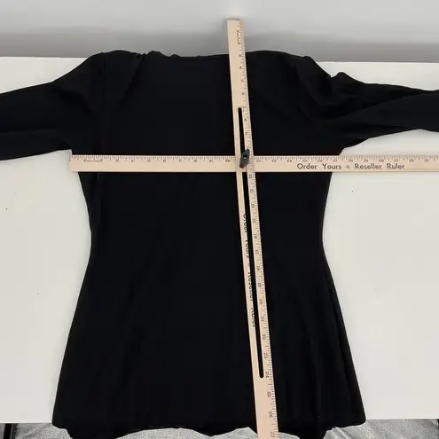 Suvótimo Black Turtleneck Long Sleeve Mini Dress Size S