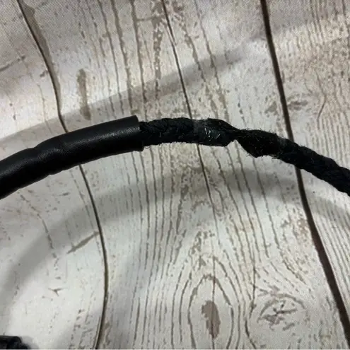 Missoni Large Canvas Tote Bag Multi Colored Abstract Floral Leather Trim