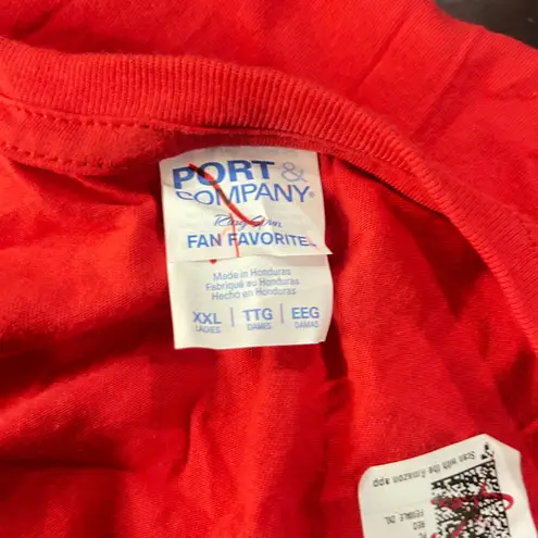 NEW Maryland Terrapins Mom Graphic Tee Womens XXL Port & Company V Neck T