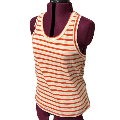 LNA Walker Chili Stripe Racerback Tank Knit Stretch Shirt NWT Women's XL
