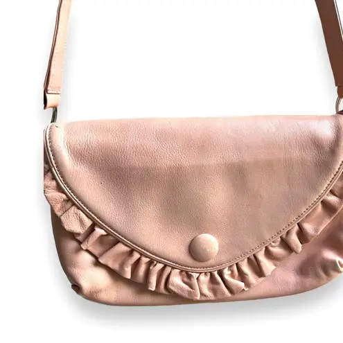 Y2k romantic ruffle Love cat leather shoulder bag Valentine’s edition Pink