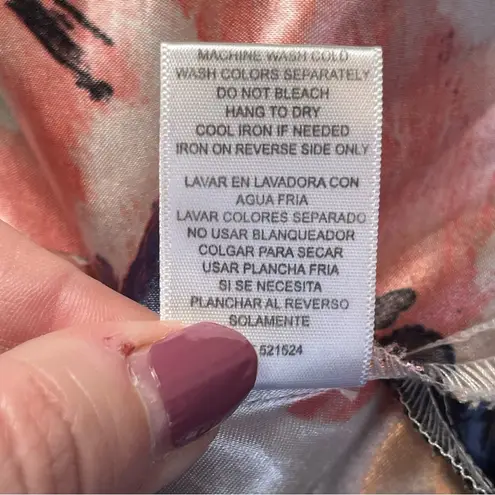 Danny & Nicole Floral Fit & Flare Dress 16 Round Neck Wedding Guest Garden Party