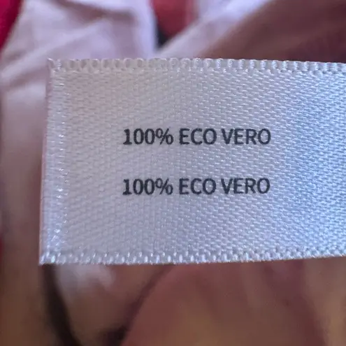 Rachel Création Canadienne Floral EcoVero Midi Skirt M Red Boho Sustainable Size M