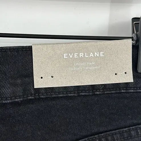 Everlane  Womens Organic Cotton The Curvy Cheeky Jeans Black Size 27 Crop NWT